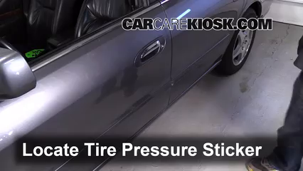 2002 Acura TL 3.2L V6 Tires & Wheels Check Tire Pressure